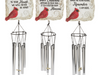 the Memorial Cardinal Garden Windchimes come in 3 designs, each sold separately 