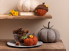 fall and autumn knitted decor
