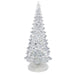 12" Light Up Glitter Christmas Tree