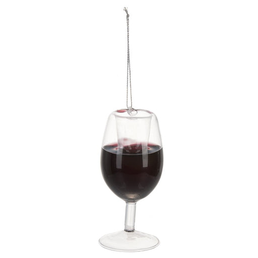 Merry Merlot Wine Glass Ornament