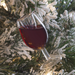 Merry Merlot Wine Glass Ornament