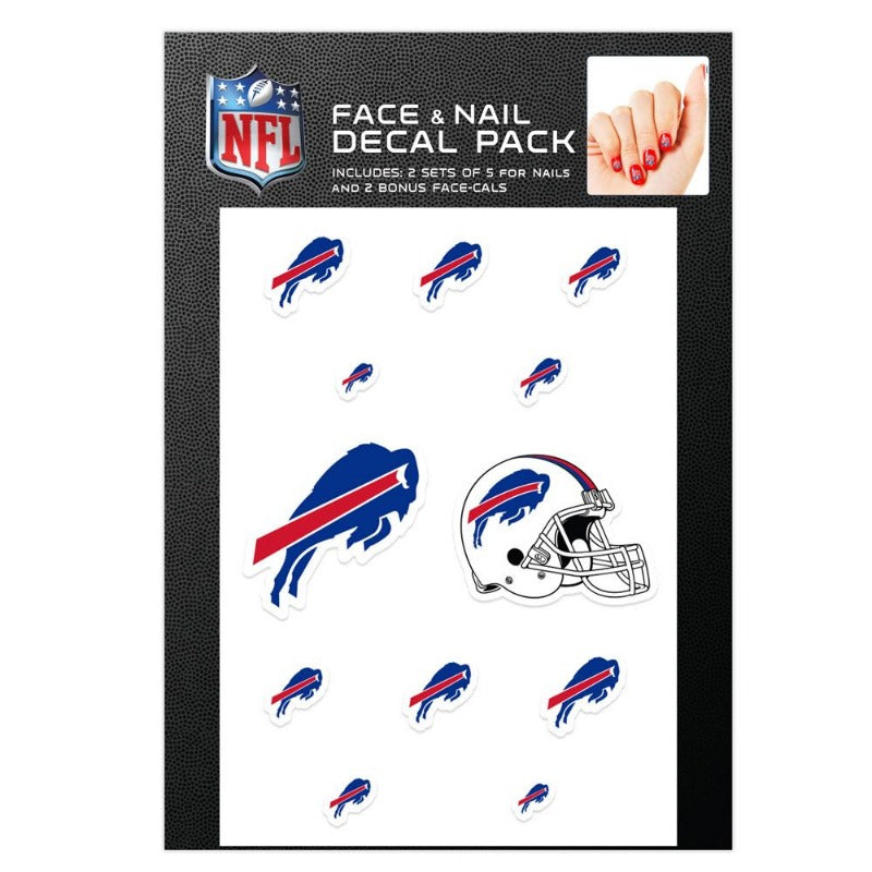 Buffalo Bills Face Face Decals, 7ct