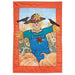 Scarecrow Applique Garden Flag
