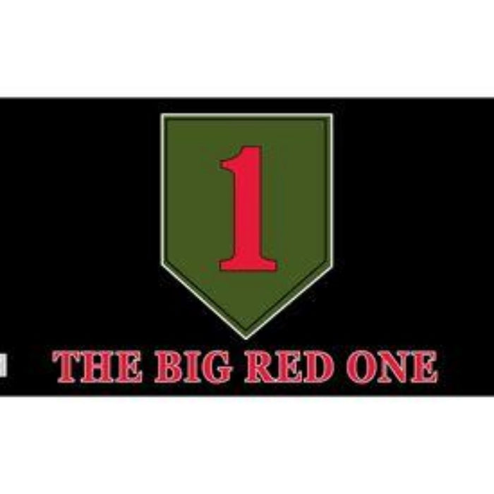 3x5' 1st Infantry Division Big Red Polyester Flag
