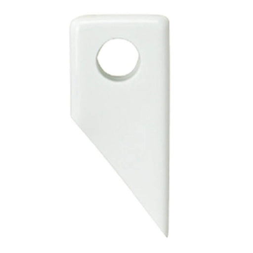 White Snap Covers for Flagpole