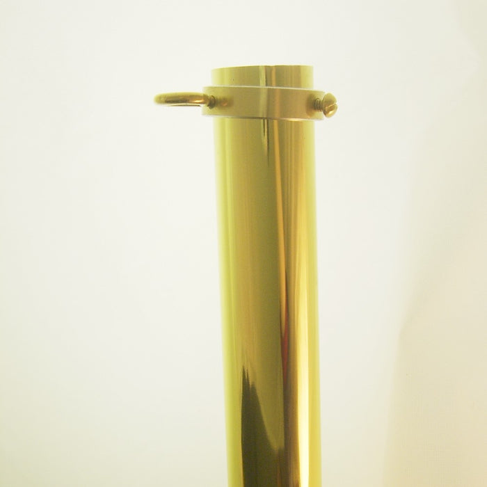 7'x1" Gold Indoor/Parade Pole