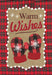 Warm Wishes Winter Burlap Decorative Garden Flag