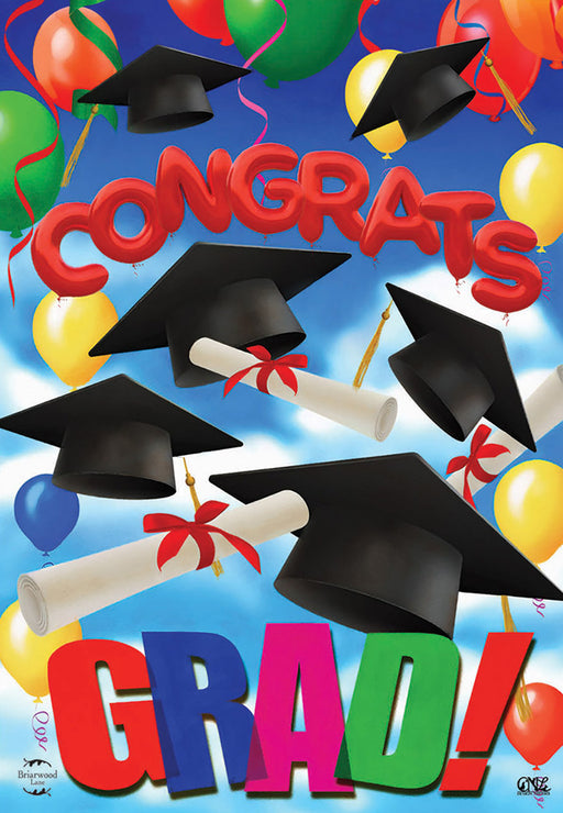 Congrats Graduation Banner Flag