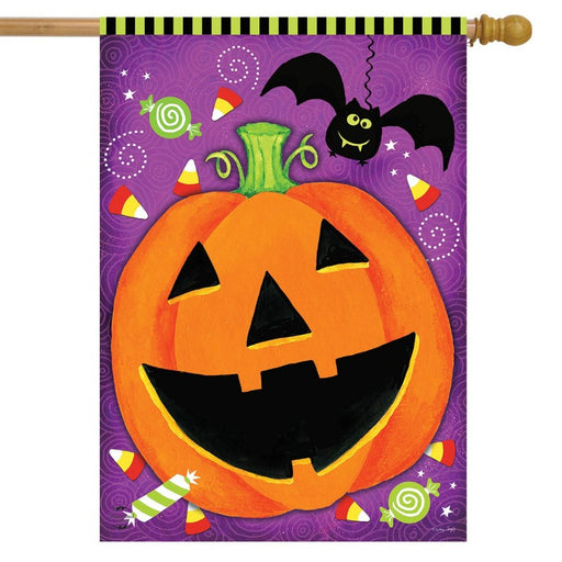 Halloween Treats Banner Flag on pole, sold separately 