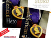Purple Heart Hero Banner Flag