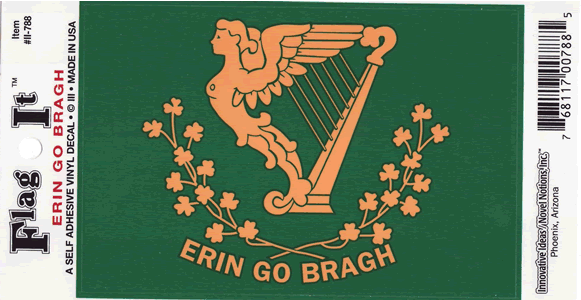 Erin Go Bragh Sticker