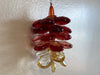 Small Brown Acrylic Acorn Ornament