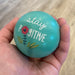 Turquoise Stay Positive Stress Ball