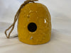 Ceramic Beehive Birdhouse - Short Honeycomb
