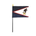 4x6" American Samoa Stick Flag