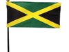 8x12" Jamaica Stick Flag