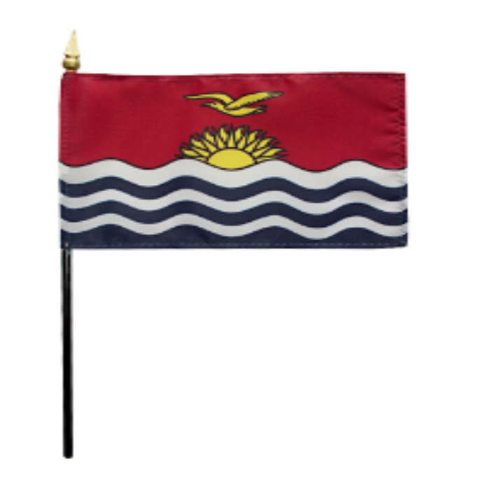 4x6" Kiribati Stick Flag