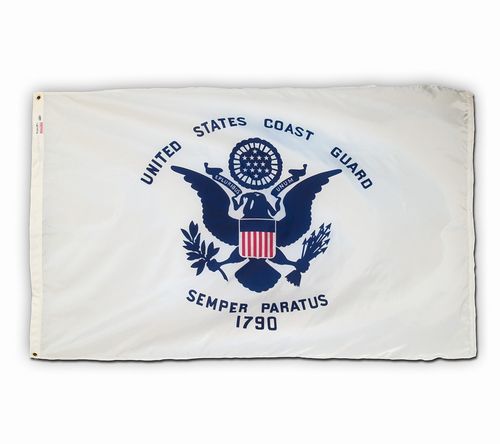 3x5' US Coast Guard Polyester Flag