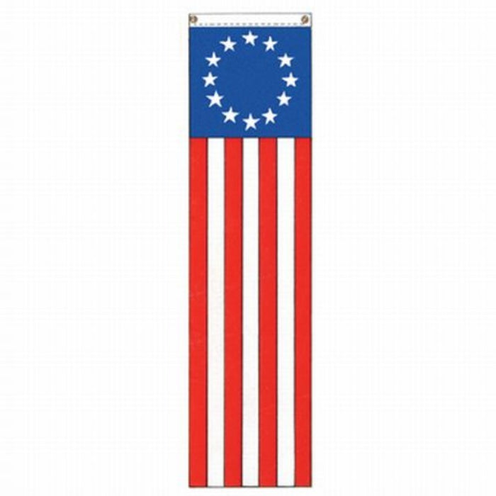 20" wide x 8' long Colonial Polycotton Pulldown wraps around poles and columns