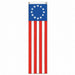 20" wide x 8' long Colonial Polycotton Pulldown wraps around poles and columns