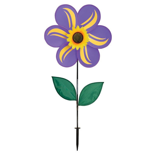 19" Purple Sunflower Spinner