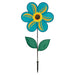 19" Teal Sunflower Spinner