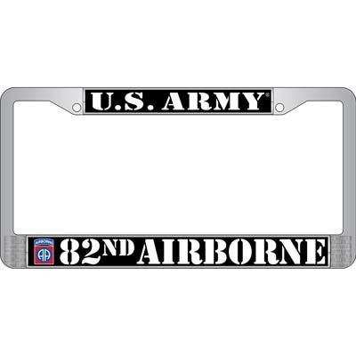 US Army "82nd Airborne" License Plate Frame