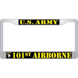 US Army "101st Airborne" License Plate Frame