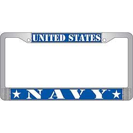 US Navy License Plate Frame