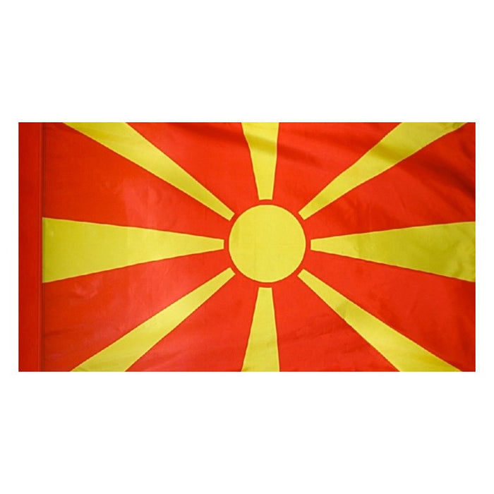3x5' Macedonia Indoor Nylon Flag