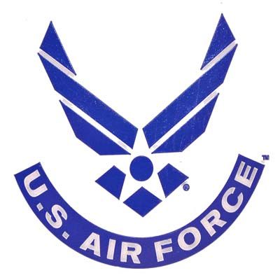 US Air Force Wings Rubber Magnet