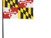 4x6" Maryland Stick Flag