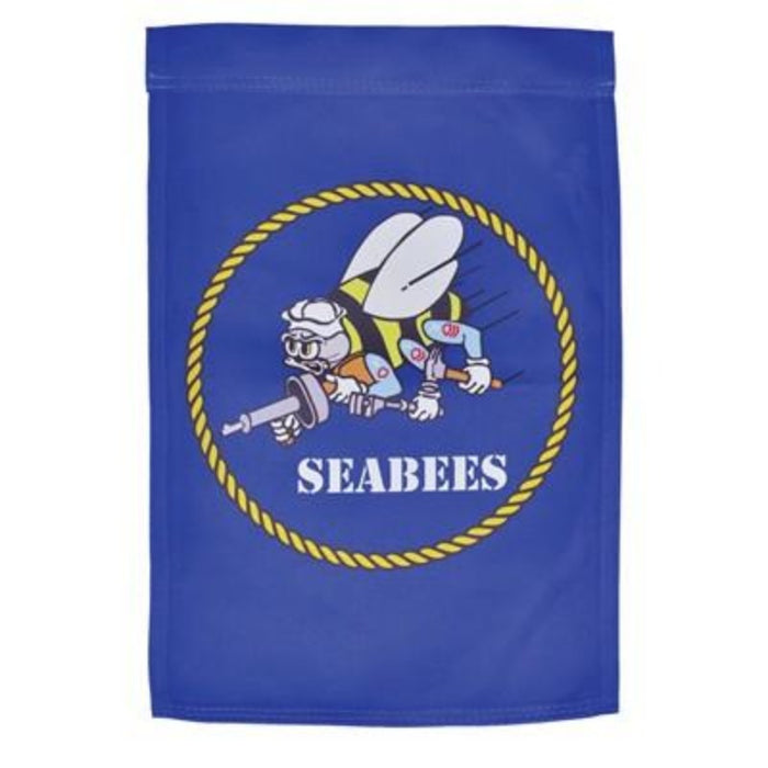 US Navy Seabees Lustre Garden Flag