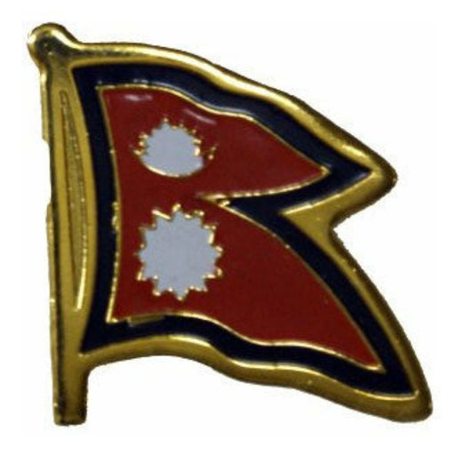 Nepal Flag Lapel Pin