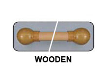8' Wood Pole for 80" Parade Banner (two pieces)