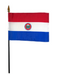 8x12" Paraguay Stick Flag