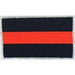 Thin Red Line Fire Honor Patch is 3-1/4"x2"