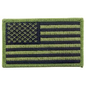 Left Facing USA Flag Patch (Subdued)