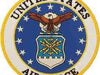 US Air Force Symbol Patch is 3-1/16" round 