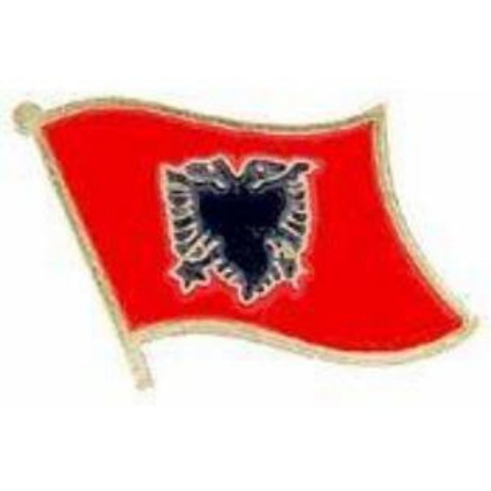 Albania Flag Lapel Pin