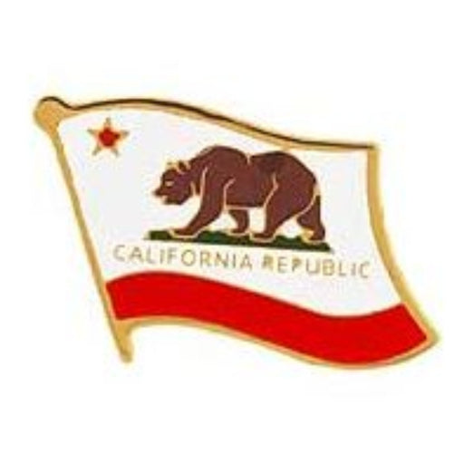 California Flag Large Lapel Pin