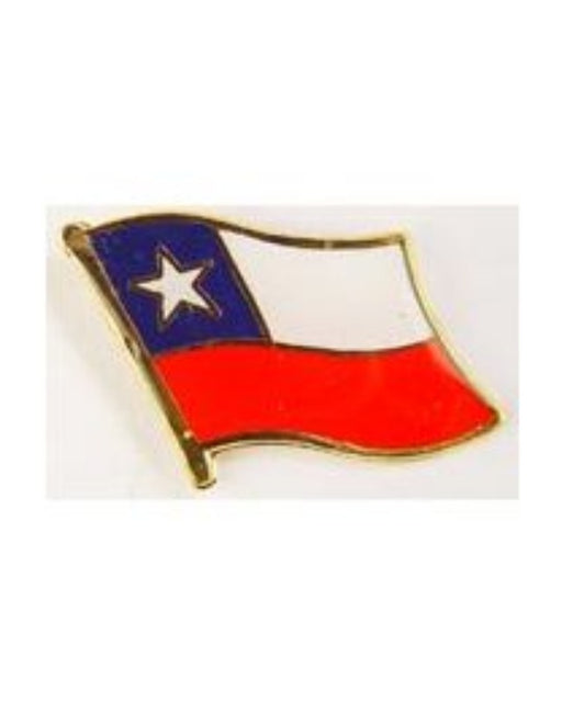 Chile Flag Lapel Pin