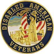 Disabled Veteran Lapel Pin