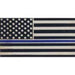 THIN BLUE LINE US FLAG LAPEL PIN