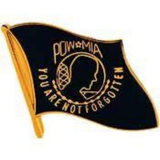 POW-MIA FLAG LAPEL PIN (Large)