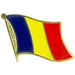 Romania Flag Lapel Pin