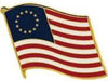 Betsy Ross Flag Lapel Pin