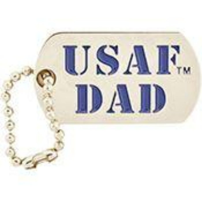 US Air Force Dad Shaped Pin
