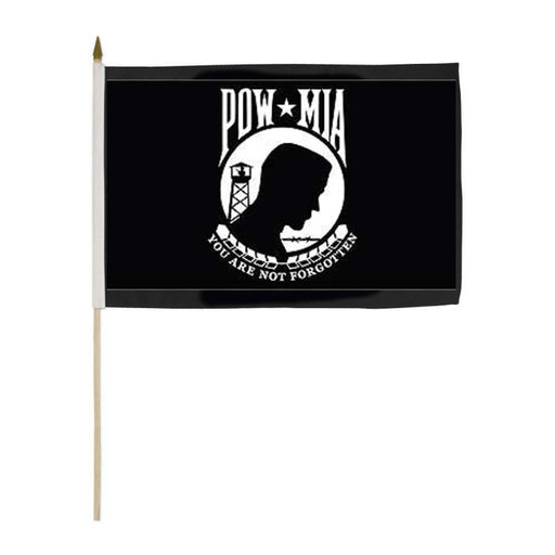 12x18" POW-MIA Stick Flag