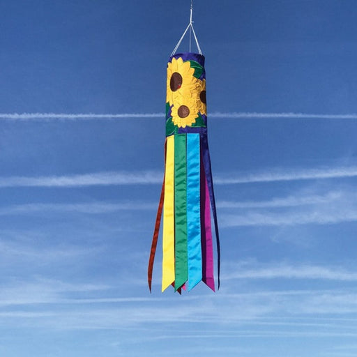 40" Colorful Sunflowers Windsock